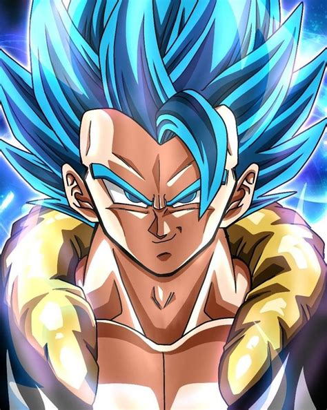 By this, gogeta is officially becoming a canon like broly, it looks like gogeta is undoubtedly becoming a canon character for the franchise. Gogeta super saiyan blue | Personagens de anime, Dragões ...