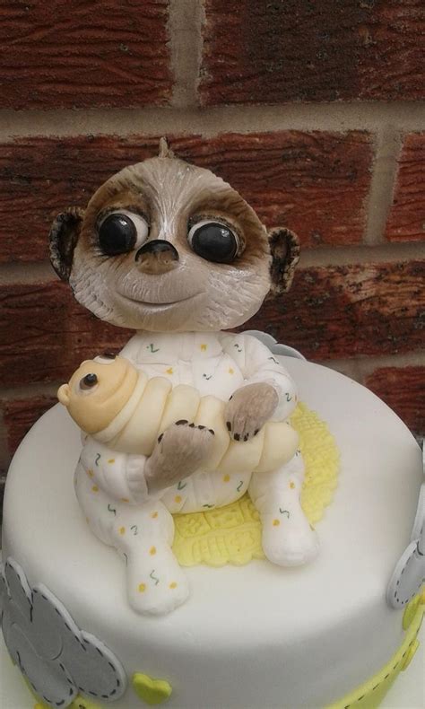 Baby Oleg And Elephants Baby Shower Cake Decorated Cake Cakesdecor