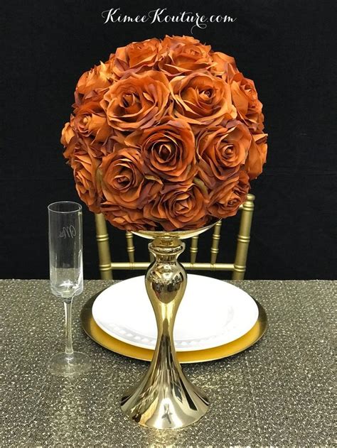 Check spelling or type a new query. BURNT ORANGE Flower Ball. Burnt Orange Kissing Ball. Burnt ...