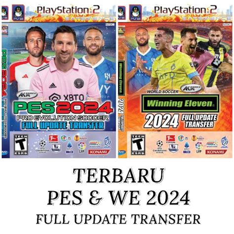 Jual Kaset Ps2 Winning Eleven 2023 Winter Update Pes 2024 Update Full