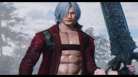 New DMC3 Dante Coat And DT In Devil May Cry 5 Gameplay Costume