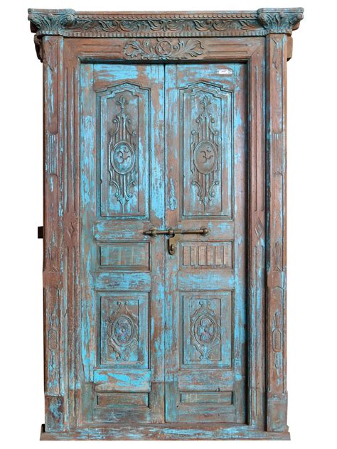 90 Large Old Wooden Entrance Door Vintage Indian Door Exotic India Art