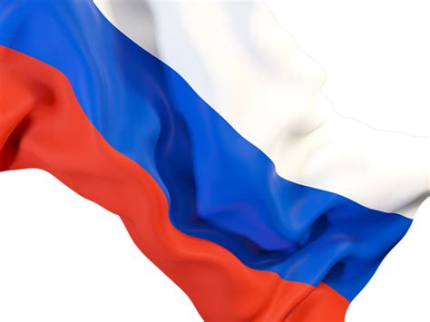 Waving Flag Closeup Illustration Of Flag Of Russia
