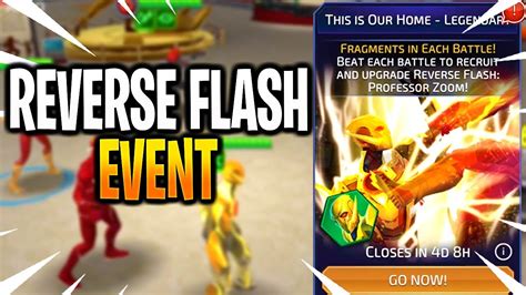 New Reverse Flash Event Gameplay Full Dc Legends Youtube