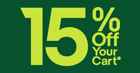 Apply our newest 49 promo codes & discount codes during checkout, you'll see the savings instantly. 15% Off Your Cart!* | eBay