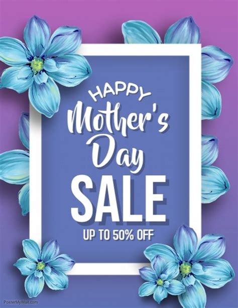 Customizable Design Templates For Mothers Day Sale