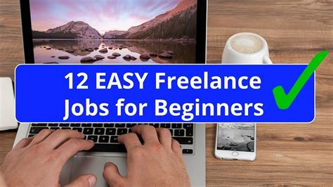 12 Easy Freelance Jobs For Beginners Youtube