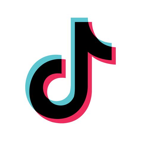 tiktok tik tok musically logo icon social media icons set logo vector illustrator 4542856 vector