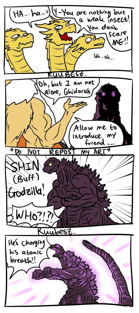 Ruubesz Draws On Tumblr Godzilla Comics Godzilla Funny Godzilla