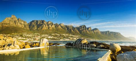 Panorama Of Camps Bay In Cape Town South Africa Thpstock