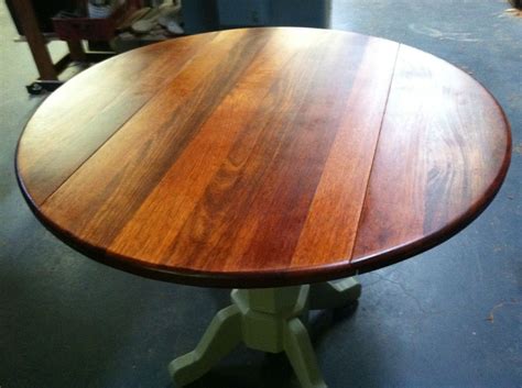 Hand Crafted Round Drop Leaf Table by Strafford Fine ...