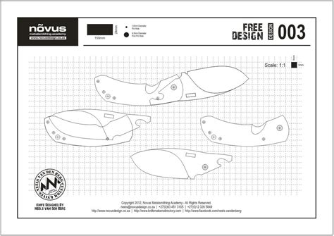 Set up documents for printing. A friction folder design … | Facas artesanais, Cabo de ...