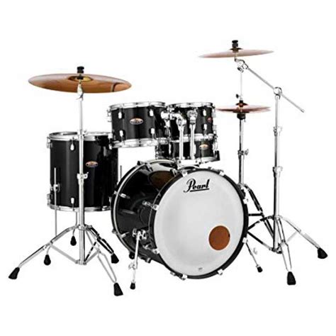 Pearl Decade Maple Fusion Plus Drum Kit W Hardware Black Ice
