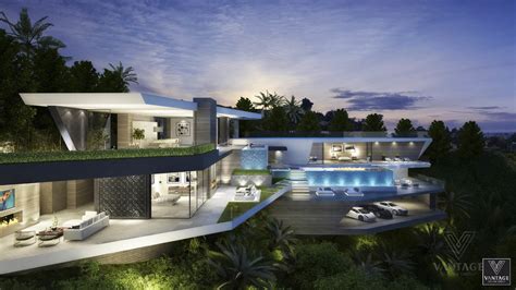 Amazing Futuristic Looking Home Design Concept From Vantage Design