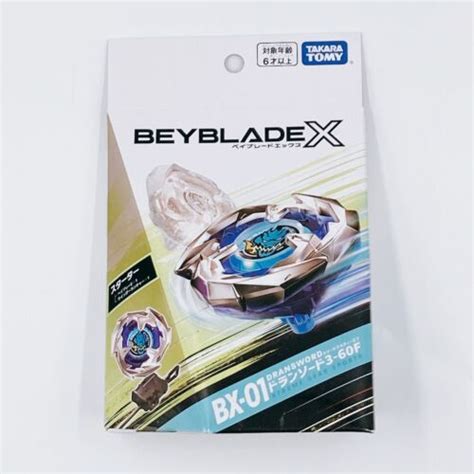 Takara Tomy Dransword 3 60f Beyblade X Starter Bx 01 New Ebay