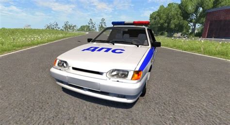 Beamng Drive Vaz 2115 Police Car Mod Beamng Drive Mods Download