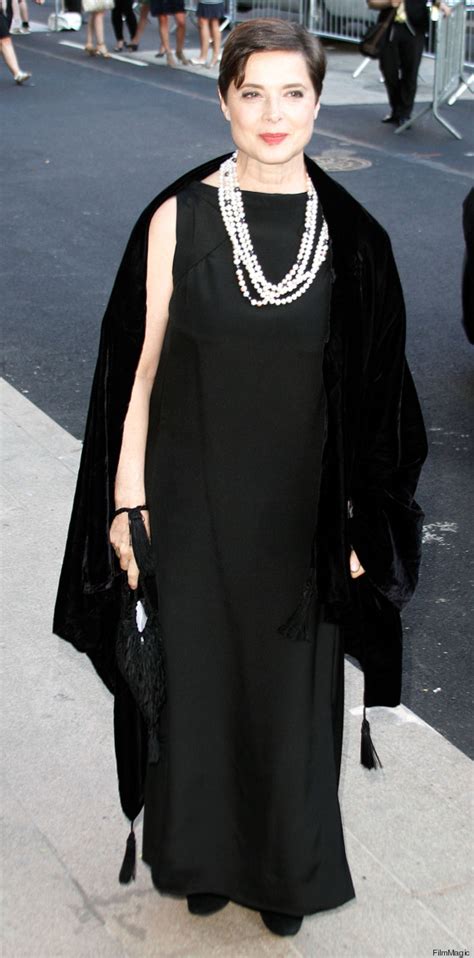 Isabella Rossellini S Style Her Best Fashion Moments So Far Photos Huffpost Life