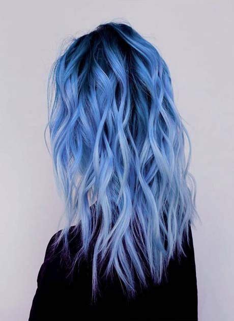 35 Shades Of Blue Hair Give You All The Color Inspiration Hair Dye