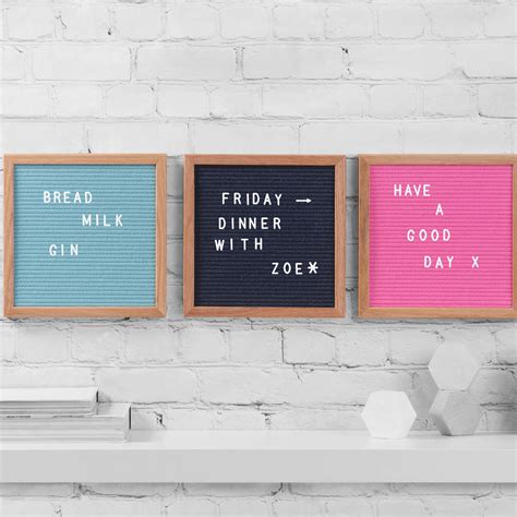 39 stop trying to make everyone happy. Felt Letter Board By The Letteroom | notonthehighstreet.com