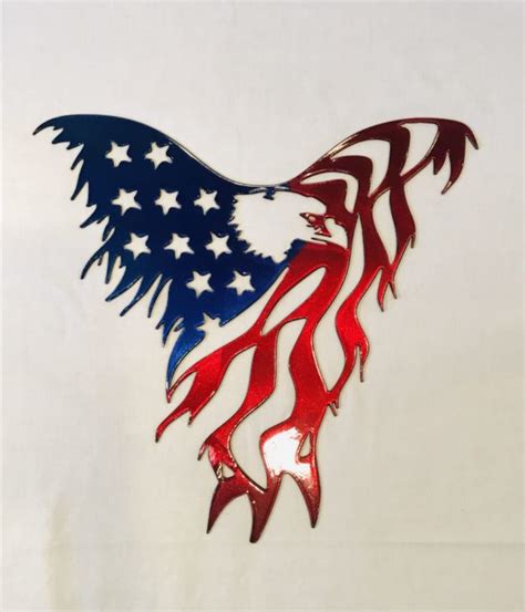 American Flag Eagle Metal Art And Decor San Antonio Texas Usa