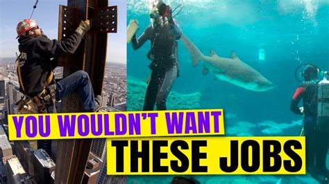 The Scariest Jobs Youve Never Heard Of Youtube
