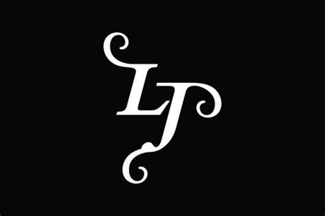 Monogram Lj Logo V2 Afbeelding Door Greenlines Studios · Creative Fabrica