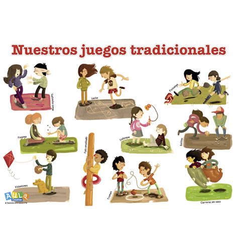 Placer, libertad, proceso, acción, ficción, seriedad y esfuerzo. JUEGOS-TRADICIONALES - Tiendita Aula Editores Material Juguetes Libros Didáctico