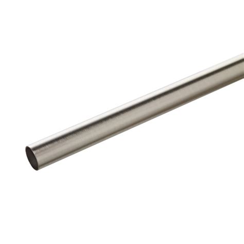 Diamètre barre 2 cm longueur 200 cm. Barre à rideau EXCLUSIVE coloris nickel givré diamètre ...