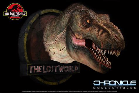 Chronicle Collectibles Jurassic Park Lost World T Rex Bust The Toyark