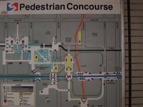 Center City Underground Concourse Network Philadelphia Pennsylvania