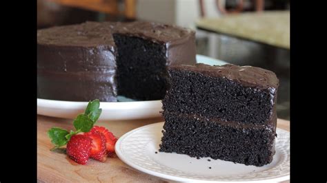 You can halve the recipe or use this small chocolate cake recipe that makes 6 cupcakes (see recipe notes for cupcake instructions). Homemade Delicious Especially Dark Chocolate Cake - The ...
