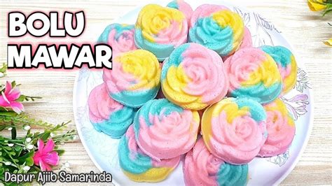 Diamkan adonan selama kurang lebih satu jam sampai mengembang dua. Resep Bolu Kukus Mawar Lembut 2 Telur - YouTube
