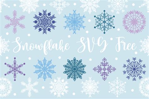 Snowflake Svg Free Graphic By Free Graphic Bundles · Creative Fabrica