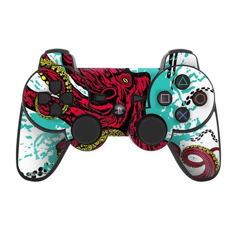 Ps3 Controller Skin Octopus By David Dunleavy Decalgirl