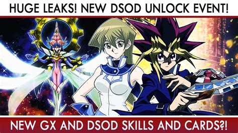 Yu Gi Oh Duel Links Huge Leaks Dsod Character Unlock New Gx And Dsod