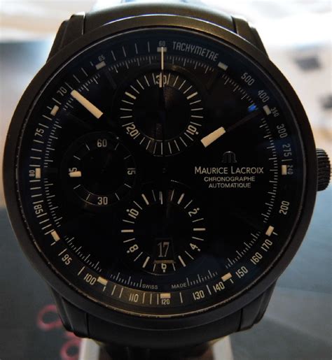 Maurice Lacroix Pontos Full Black Chronograph