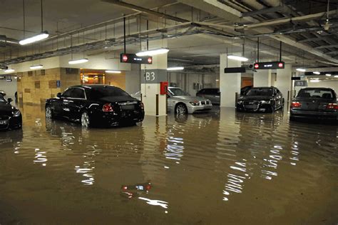 Millions In Exotic Cars Go Swimming In Flooded Singapore Garage