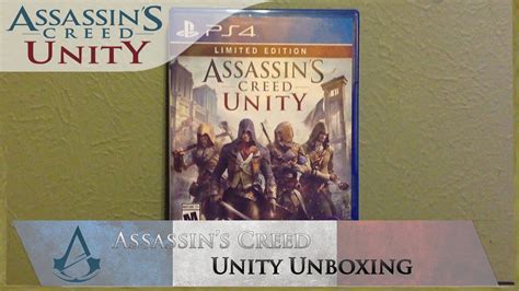 Assassin S Creed Unity Limited Edition Ps Unboxing Youtube