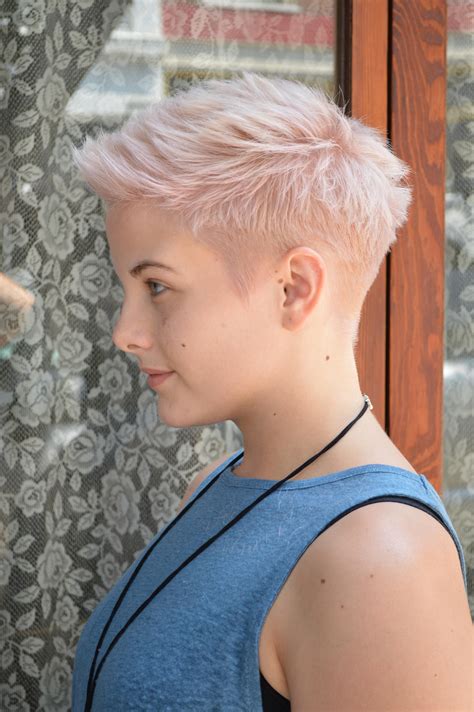 Short Pixie Haircuts With Buzzed Sides My Xxx Hot Girl