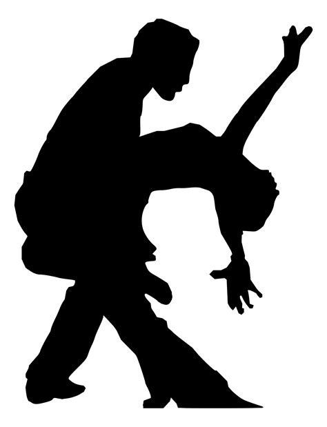 Salsa Dance Silhouette At Getdrawings Free Download