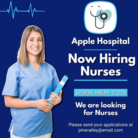 Plantilla De Nurse Recruitment Flyer Template Postermywall