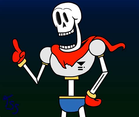 The Great Papyrus By Thesleepyscrub On Newgrounds