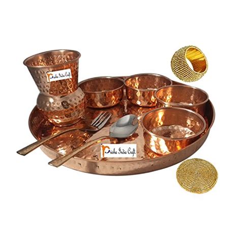Best Deal Prisha India Craft Traditional Indian Dinnerware Pure