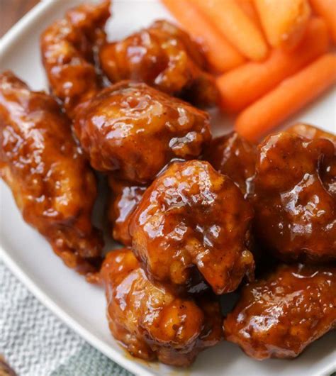 He did a pretty good job! Boneless Honey BBQ Wings - So Simple and Delicious! | Li ...
