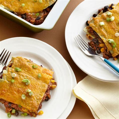 Crecipe.com deliver fine selection of quality the ultimate lasagna recipe | tyler florence | food network recipes equipped with ratings, reviews and mixing tips. Mexican Lasagna by Rachael Ray | Food network recipes ...