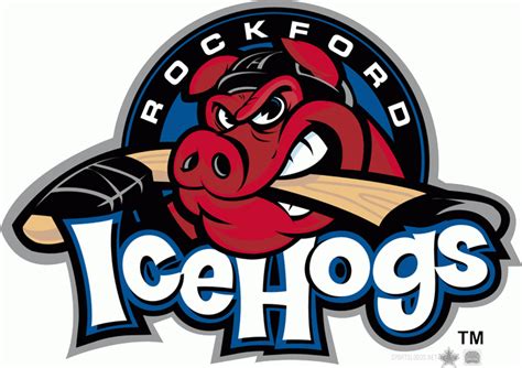 Rockford Icehogs Primary Logo American Hockey League Ahl Chris