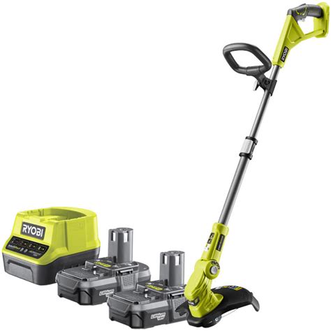 Ryobi dual bladed trimmer head 2pack replacement for ryobi 18v 24v trimmers. Ryobi 18v Line Trimmer Kit with 2 x 1.3Ah Batteries, One+ ...