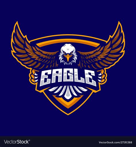 Eagle logo Royalty Free Vector Image - VectorStock
