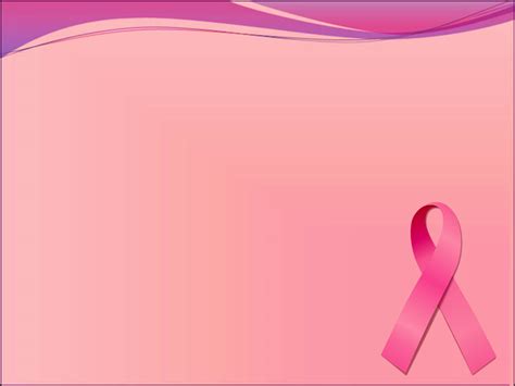 Breast Cancer Ppt Template Ppt Backgrounds Templates