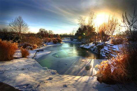 Winter Dawn Wallpapers High Quality Download Free